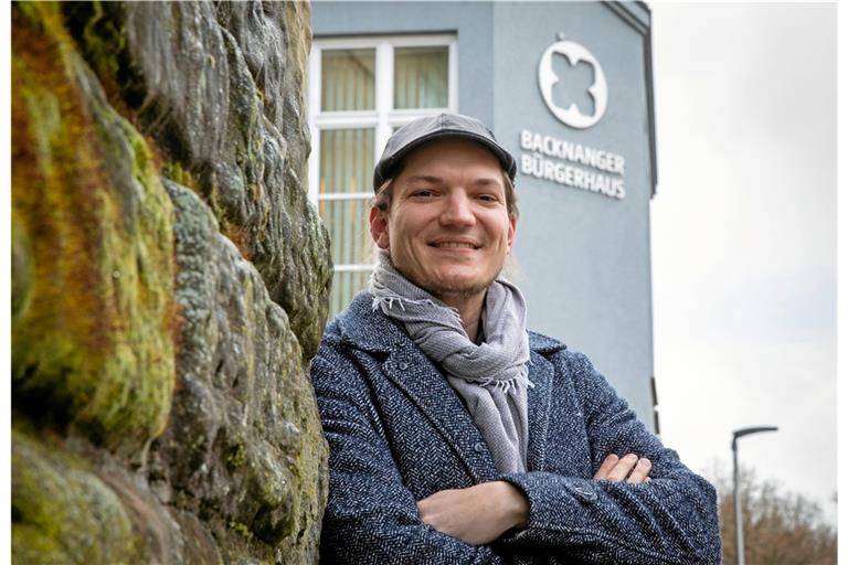 Der Kulturmanager Johannes Ellrott ist seit Januar für das viele Bereiche umfassende Kultur- und Sportamt in Backnang zuständig. Foto: A. Becher