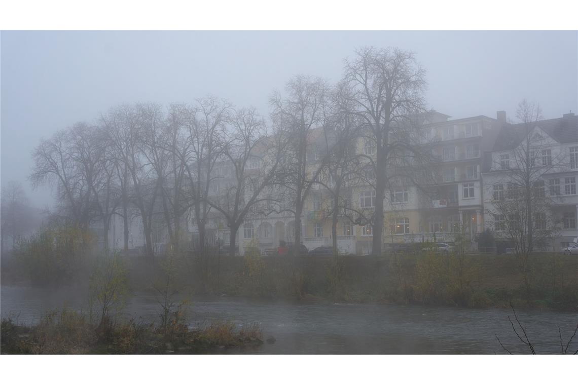 Der Nebel hält sich zäh am Wochenende (Archivbild)