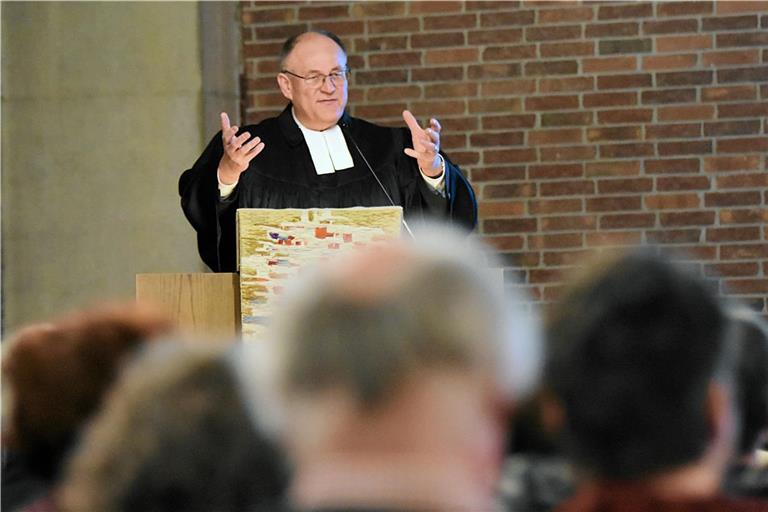 Der neue Dekan Rainer Köpf muss im Kirchenbezirk Backnang unpopuläre Reformen umsetzen. Mehr als ein Viertel der Pfarrstellen wird gestrichen. Archivfoto: Tobias Sellmaier