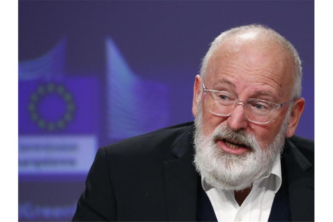 Brüssel kontert Kritik an Impfstoffbestellung Der Niederländer Frans Timmermans ist Vizepräsident der Europäischen Kommission. Foto: Francois Lenoir/Pool Reuters/AP/dpa
