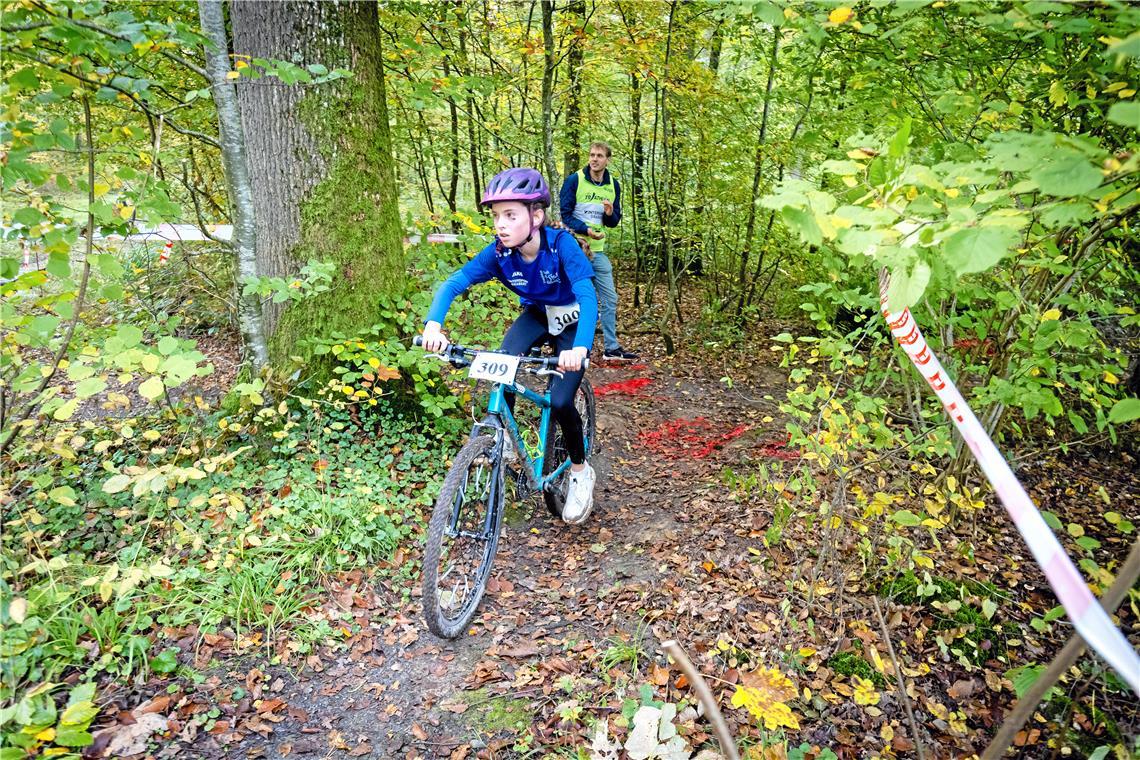 Der Plattenwald bietet schöne Strecken für den Kindercrossduathlon.