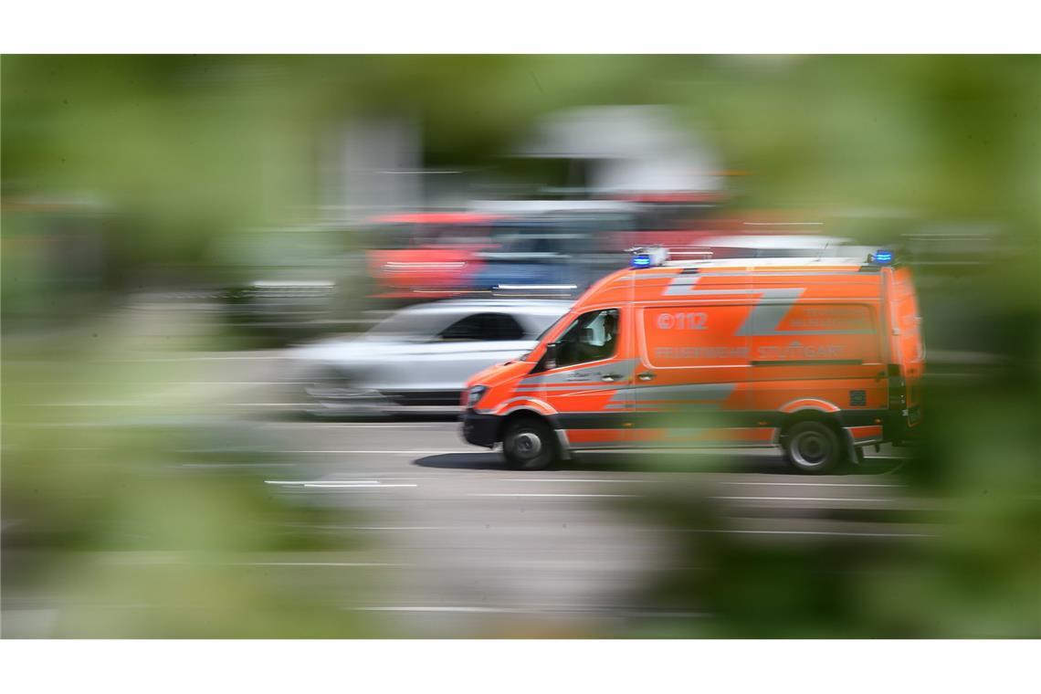 Der Rettungsdienst brachte das verletzte Kind in die Klinik. (Symbolbild)