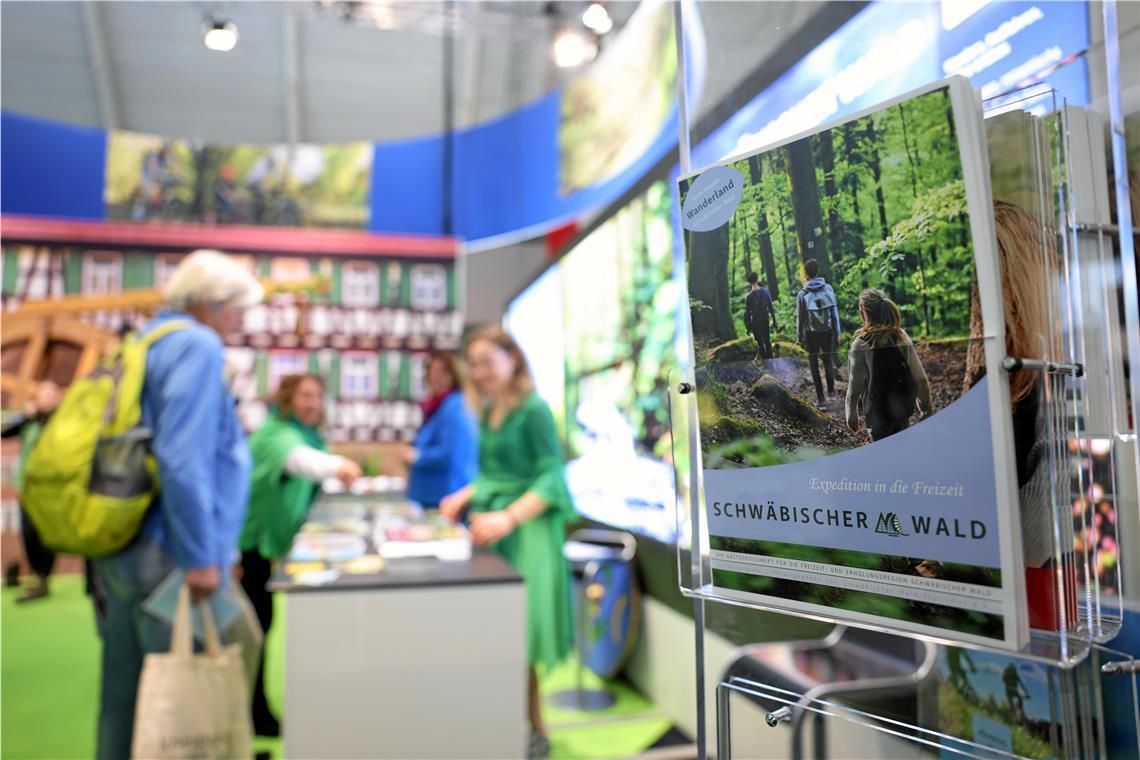 Der Schwäbische Wald präsentiert sich 2024 auf der CMT. Archivfoto: Benjamin Buettner