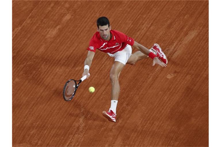 Der Serbe Novak Djokovic hat in diesem Jahr jedes Match, das er zu Ende gespielt hat, gewonnen. Foto: Alessandra Tarantino/AP/dpa