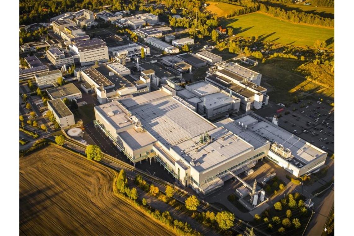 Globalwafers kann Siltronic nicht übernehmen Der Siltronic-Standort in Freiberg (Sachsen). Foto: Siltronic AG/dpa