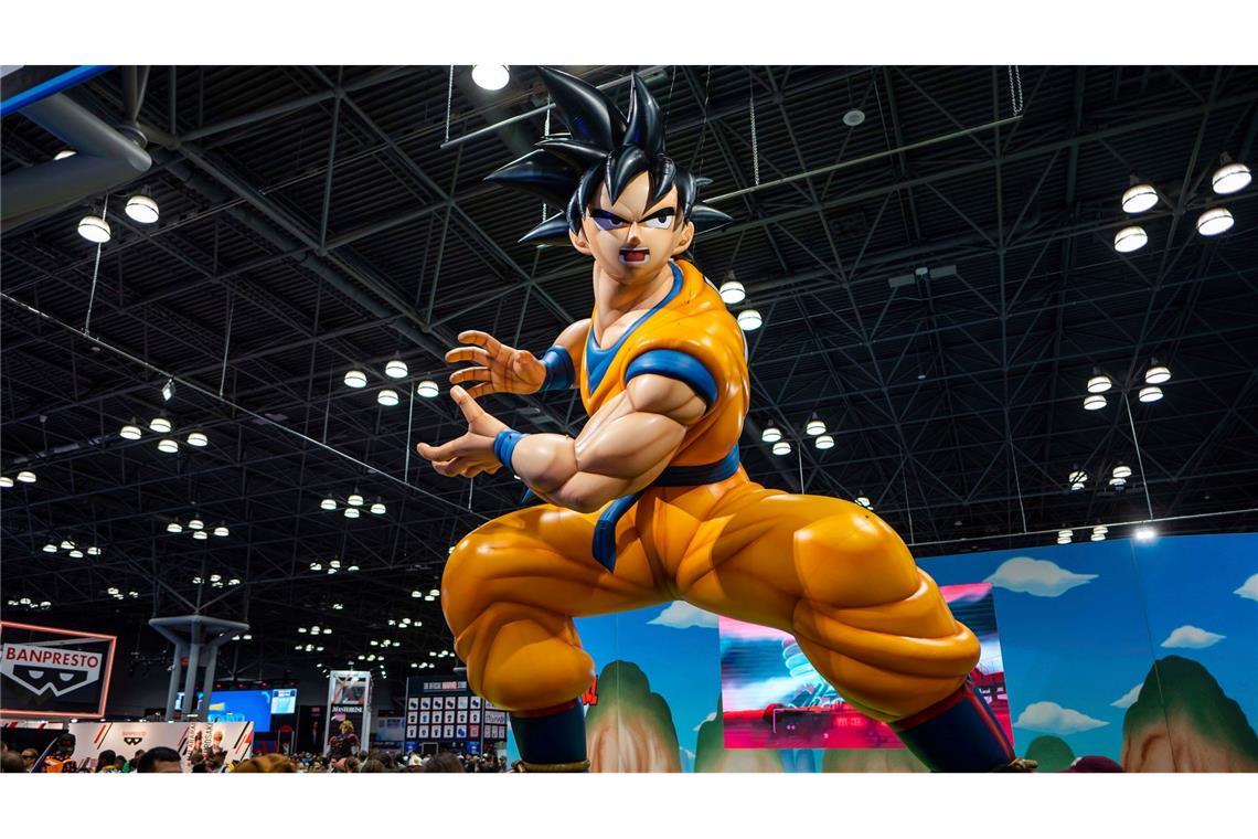 Der Stand von Dragon Ball Z bei der New York Comic Con.