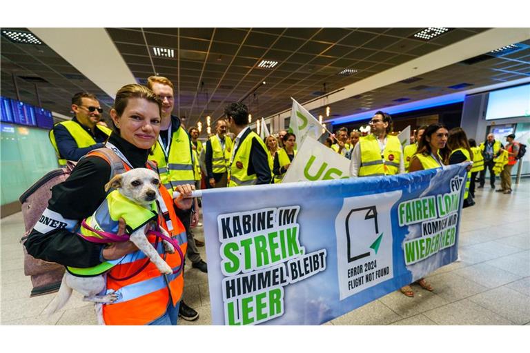 Der Streik beim Ferienflieger Discover geht weiter.