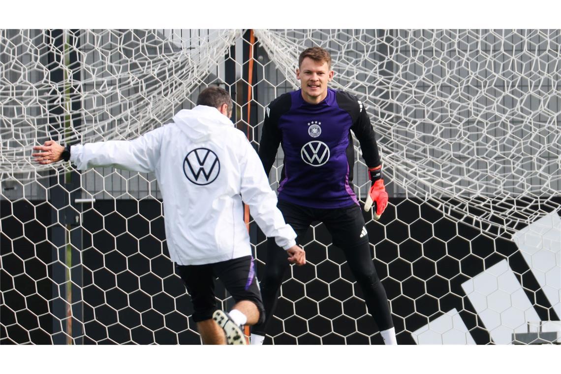 Der Stuttgarter Alexander Nübel wird aller Voraussicht nach in Zenica im Tor stehen.