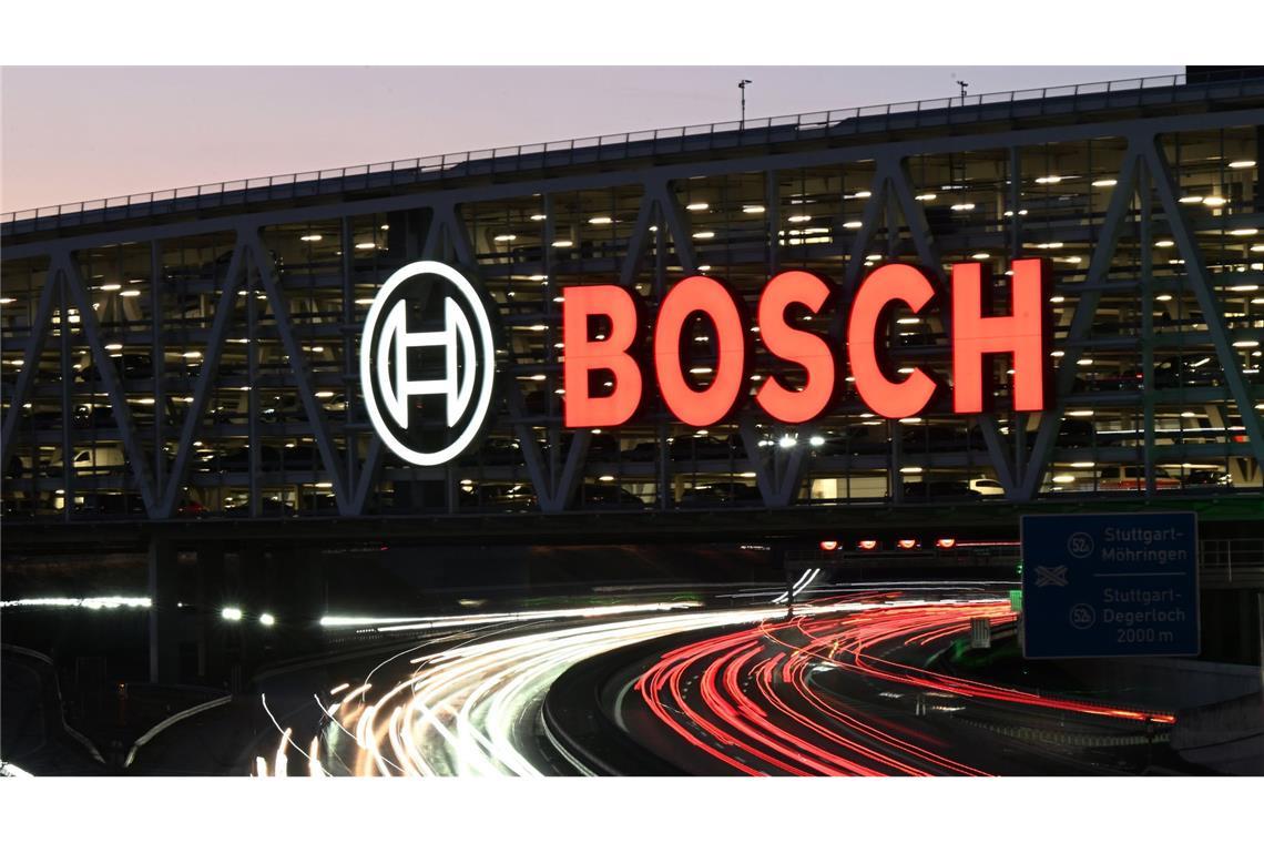 Der Stuttgarter Autozulieferer Bosch vereinbart eine KI-Kooperation mit Microsoft. (Symbolbild)