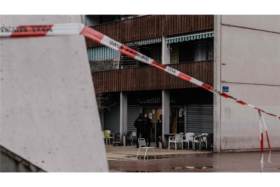 Der Tatort in Grenoble.