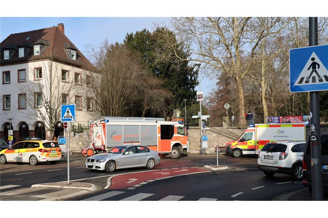 Der Tatort liegt in der Innenstadt.