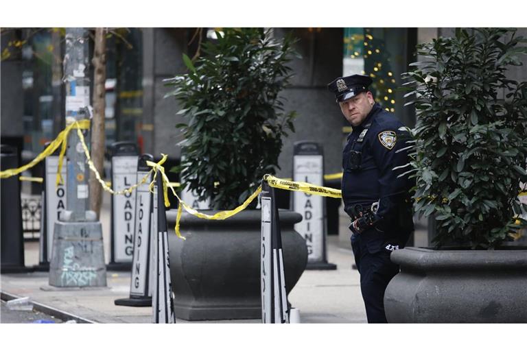 Der Tatort liegt mitten in Manhatten.