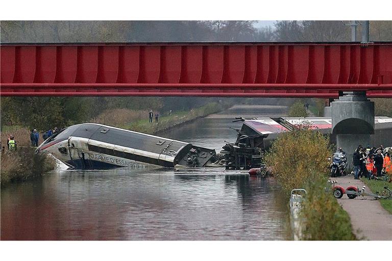 Der TGV-Testzug entgleiste vor neun Jahren am 14. November 2015. (Archivbild)