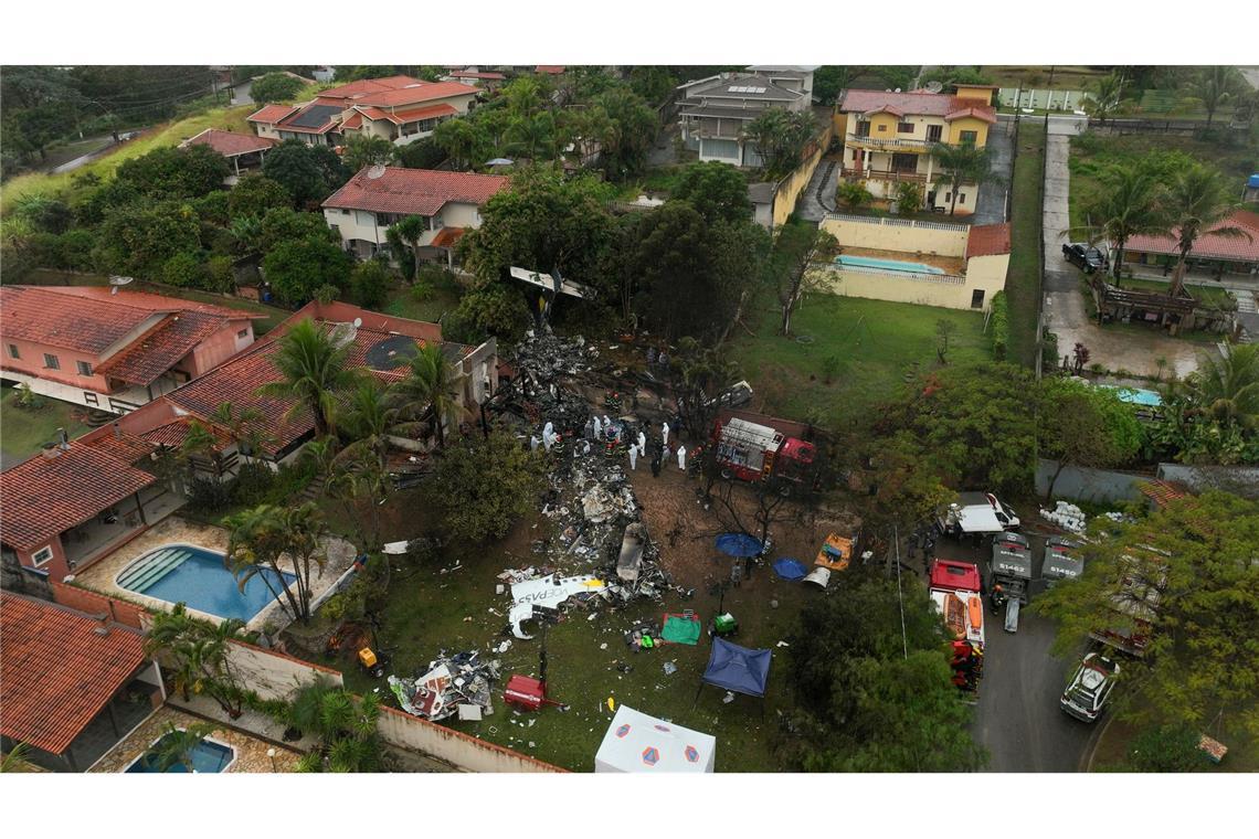 Der Unfall gehört Medienberichten zufolge zu den tödlichsten in der Geschichte der brasilianischen Luftfahrt.