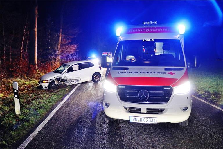 Der Unfall ist auf einer Strecke im Wald passiert. Foto: 7aktuell/Kevin Lermer 