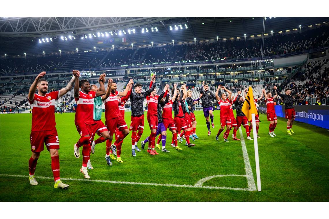 Der VfB Stuttgart feierte bei Juventus Turin einen späten, aber verdienten Sieg.