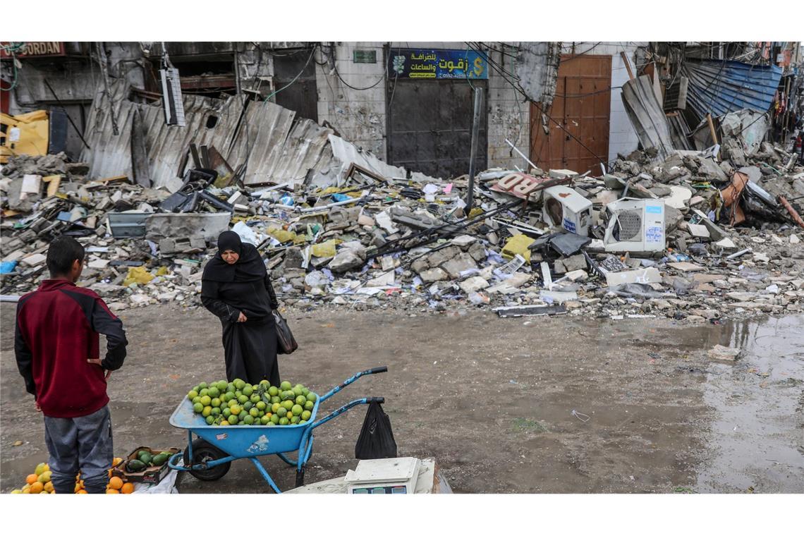 Der von Sinwars Oktober-Massaker ausgelöste Krieg brachte über den Gazastreifen Elend und Zerstörung. (Archivbild)