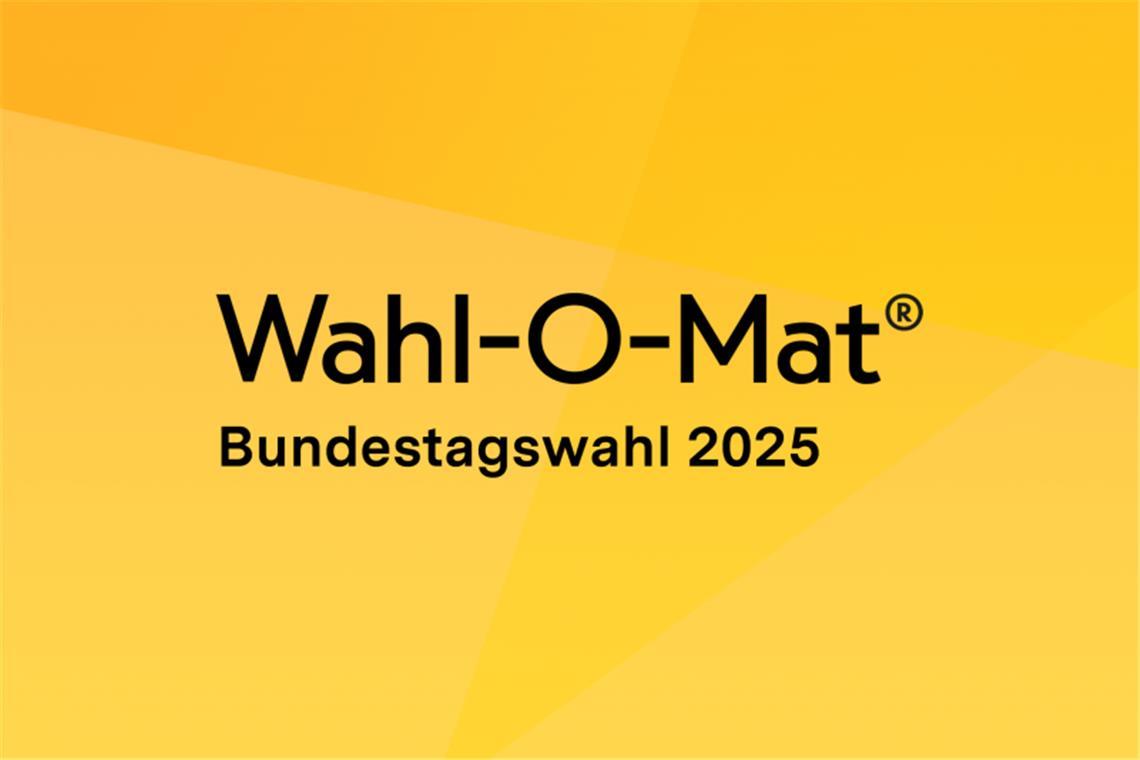 Der Wahl-O-Mat startet am 06. Februar.