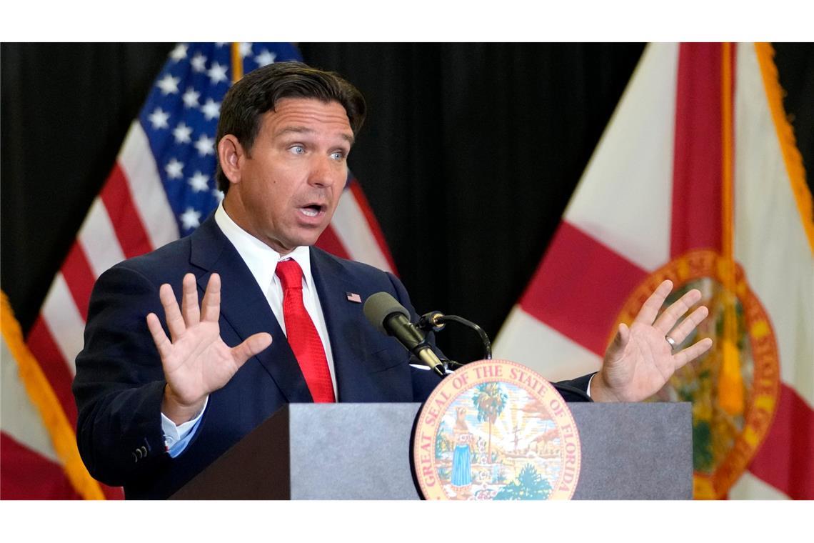 DeSantis war einst Widersacher - ist er bald Trumps Pentagon-Chef? (Archivbild)