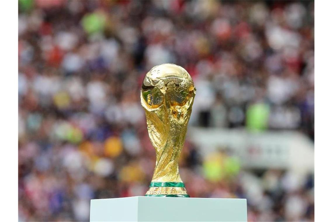 Deutschland bei Auslosung der WM-Quali im besten Topf Deutschland bei der Auslosung der WM-Qualifikationsgruppen in Lostopf 1 gesetzt. Foto: Christian Charisius/dpa