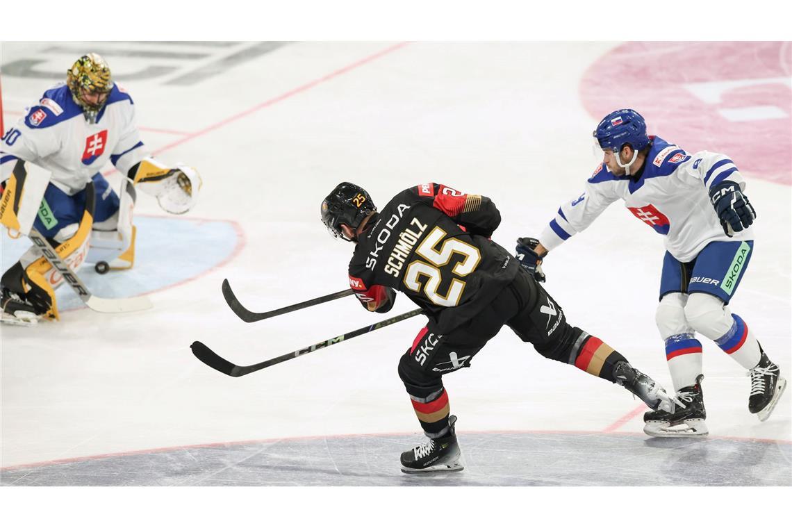 Deutschland hat nach dem 2:6 die Slowakei keine Chance auf den Titel beim Deutschland Cup.