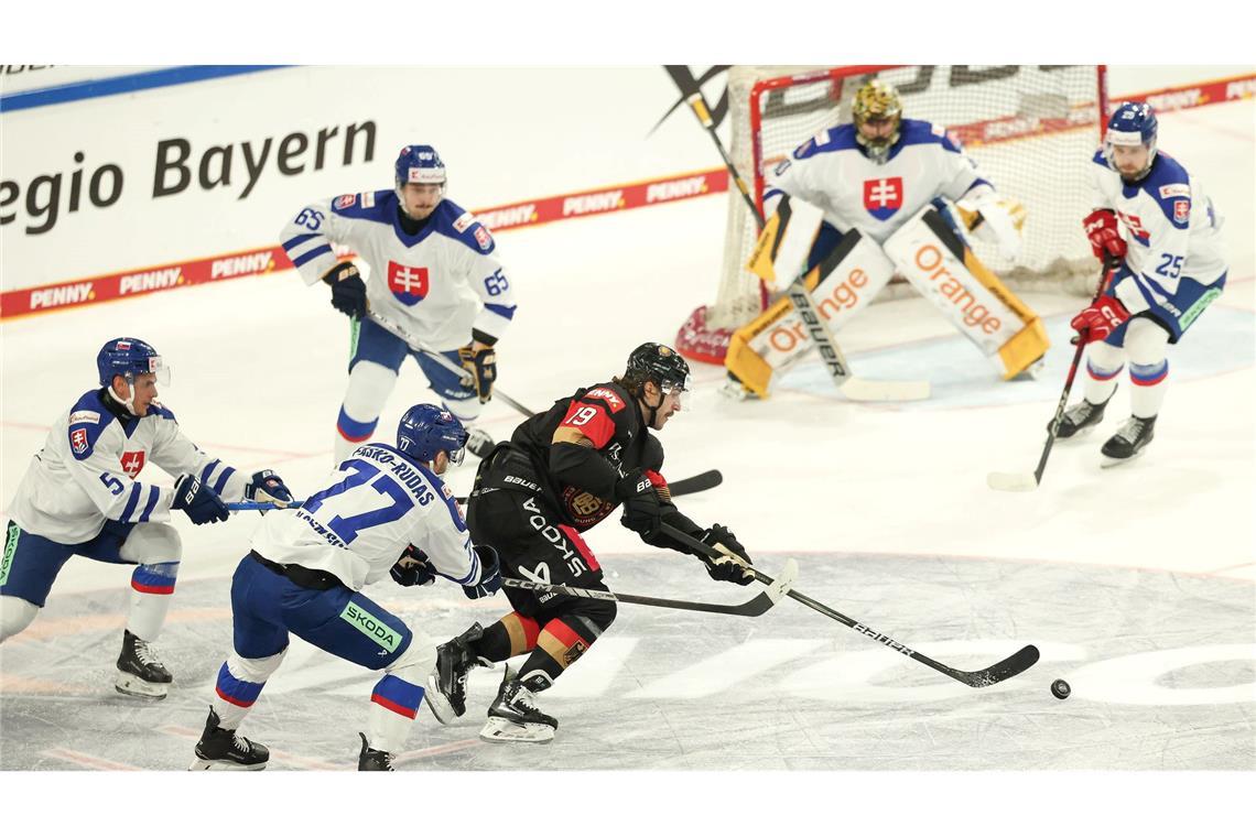 Deutschland war beim Deutschland Cup gegen die Slowakei chancenlos.