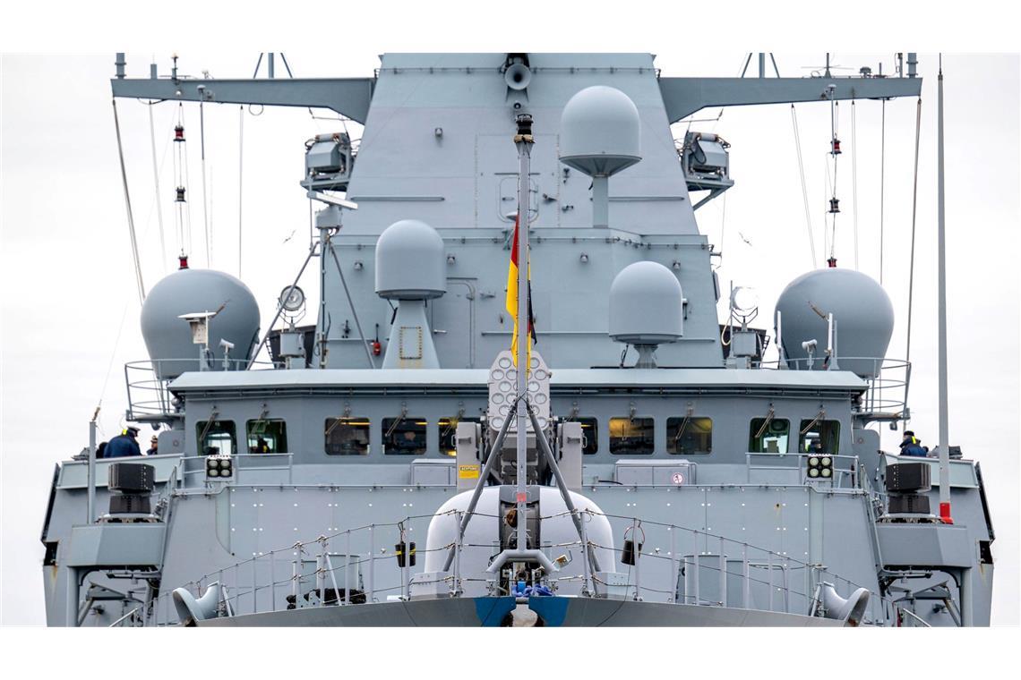 Deutschland will sich an dem Marineeinsatz im Roten Meer mit der Fregatte "Hessen" beteiligen.