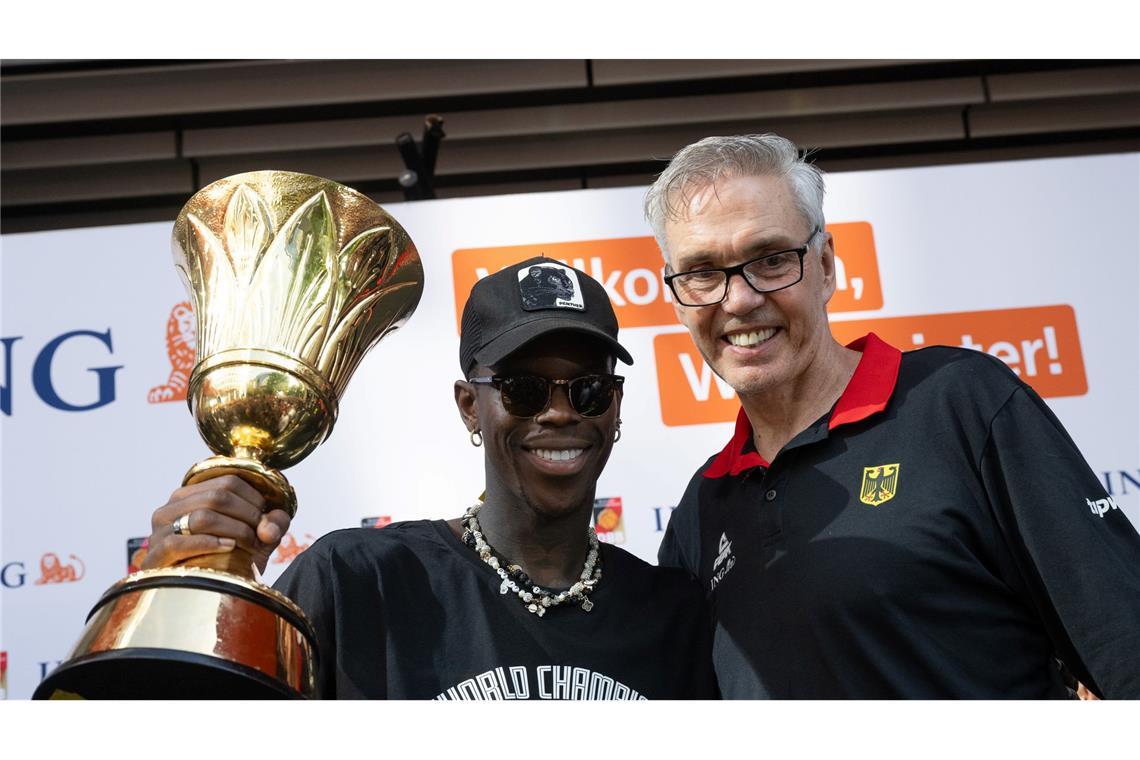 Deutschlands Basketballer wollen auch bei Olympia eine Medaille.