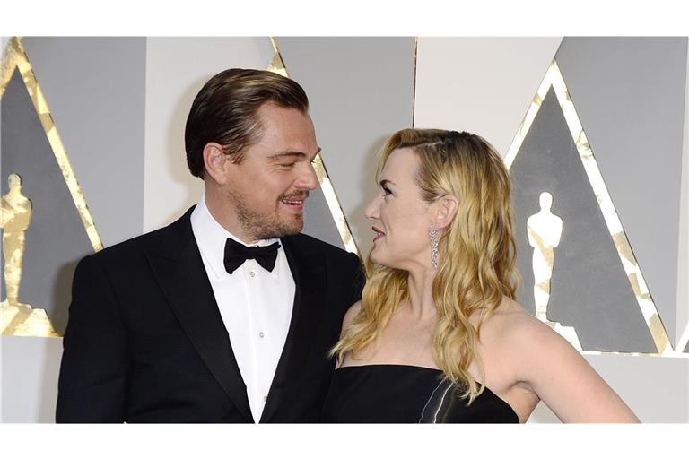 DiCaprio und Winslet hatten schon einige  gemeinsame Kusszenen. (Archivbild)