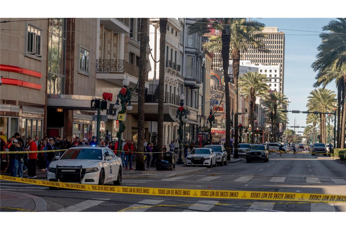 Die Amokfahrt in New Orleans kostete mindestens zehn Menschen das Leben.