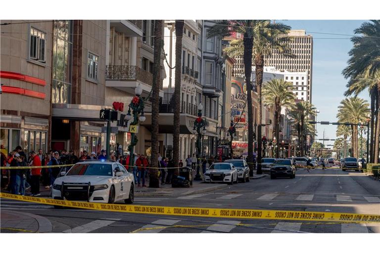 Die Amokfahrt in New Orleans kostete mindestens zehn Menschen das Leben.