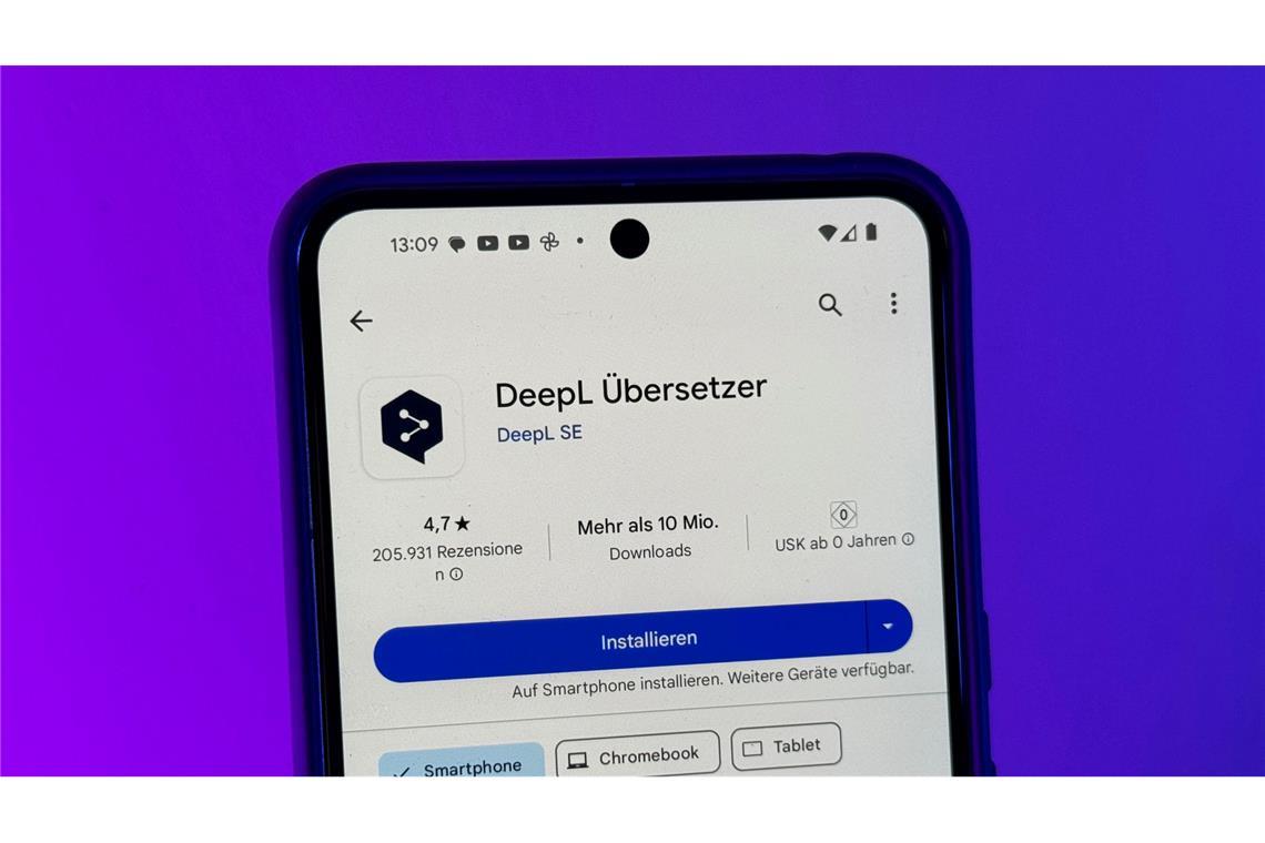 Die App DeepL wird künftig durch den KI-gestützten Schreibassistenten DeepL Write Pro ergänzt.