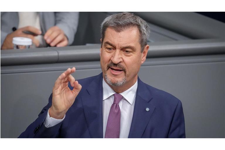 Die bayerische SPD fordert von CDU/CSU, und speziell von Markus Söder, mehr Kompromissbereitschaft in Bezug auf eine Reform der Schuldenbremse (Symbolbild).