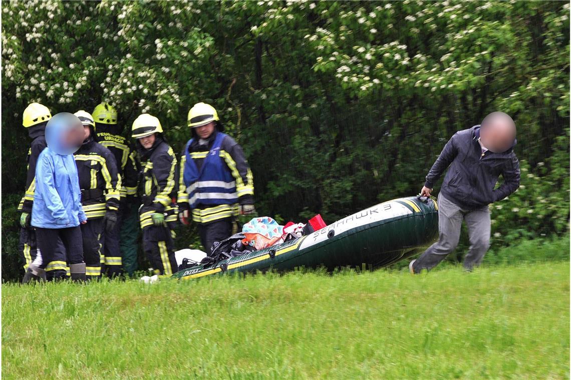 Die beiden Männer blieben unverletzt. Foto: Kevin Lermer/7aktuell.de