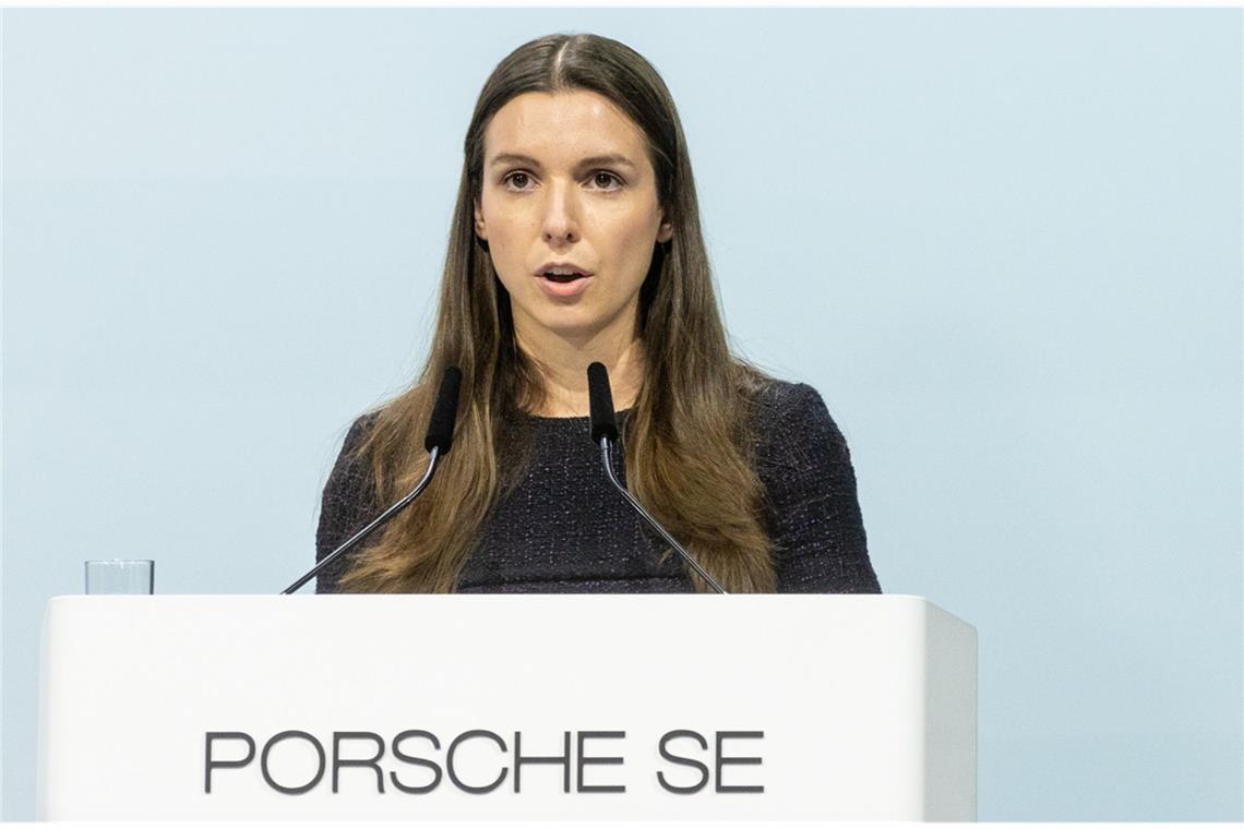 Die Biochemikerin Sophie Piëch ist seit 2023 der jüngste Spross der Familie im Aufsichtsrat der Porsche Holding SE.