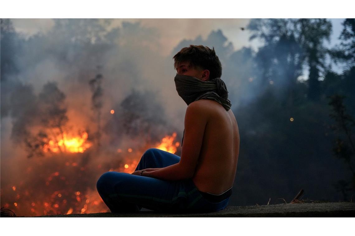 Heftige Waldbrände in Ecuadors Hauptstadt Quito