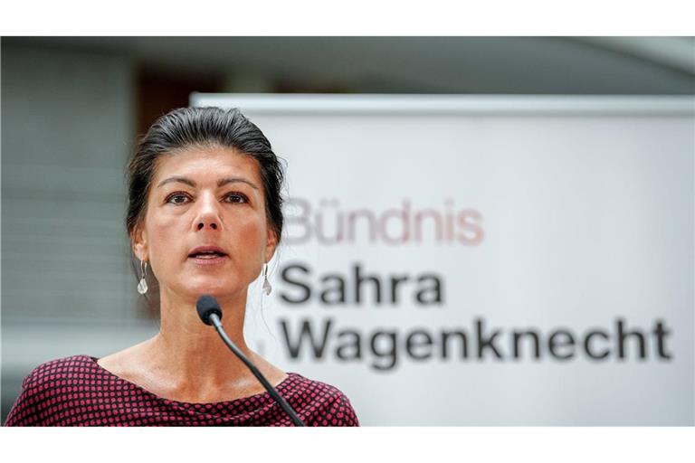 Die BSW-Vorsitzende Sahra Wagenknecht. (Archivbild)