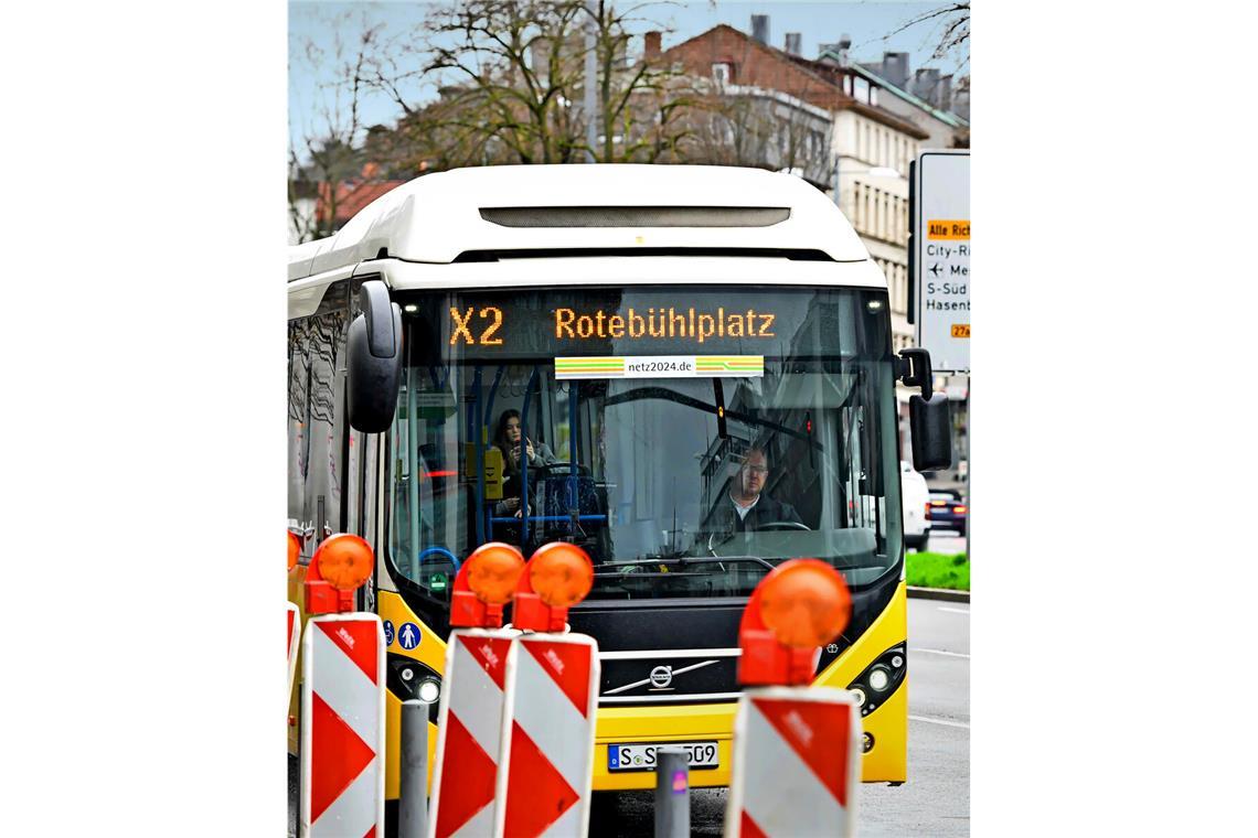Die Busse der Expresslinie X 2 könnten von den Straßen der Region Stuttgart verschwinden.