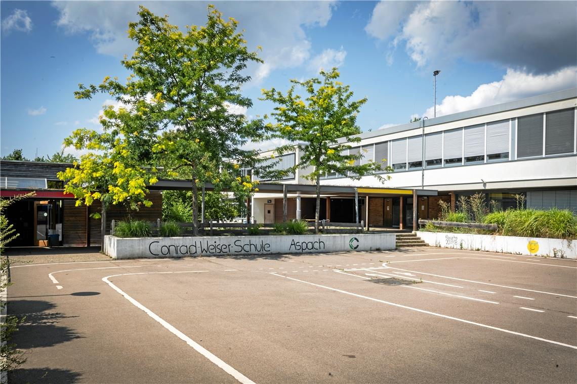 Die Conrad-Weiser-Schule wird in den kommenden Jahren saniert und erweitert. Foto: Alexander Becher