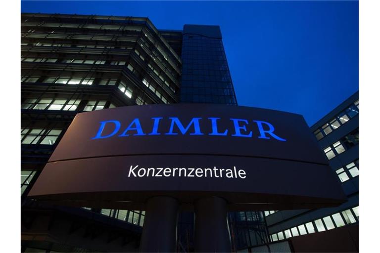 Die Daimler-Konzernzentrale. Foto: Marijan Murat/dpa/Archivbild