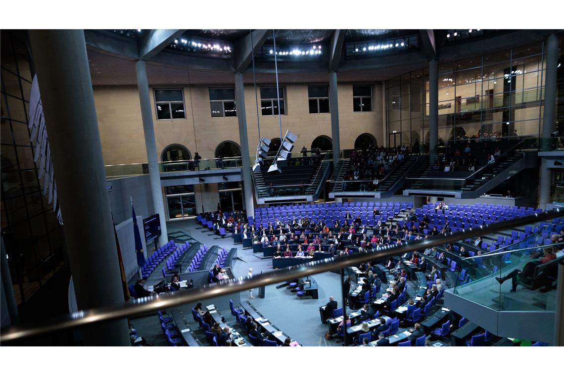 Die Debatte über Abtreibungen im Bundestag lief hoch emotional.