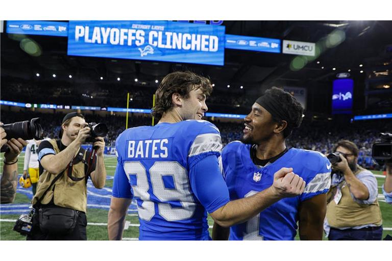 Die Detroit Lions haben die Playoffs erreicht.