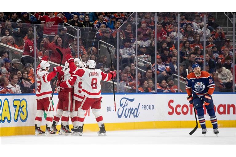 Die Detroit Red Wings gewinnen das vierte Spiel in Folge.