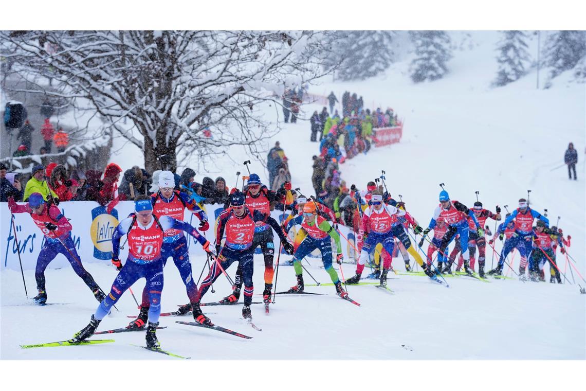 Die deutschen Biathleten schaffen erneut kein Staffel-Podest.