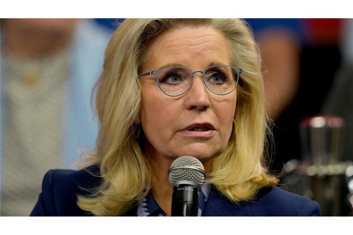 Die ehemalige republikanische Kongressabgeordnete Liz Cheney. (Archivbild)