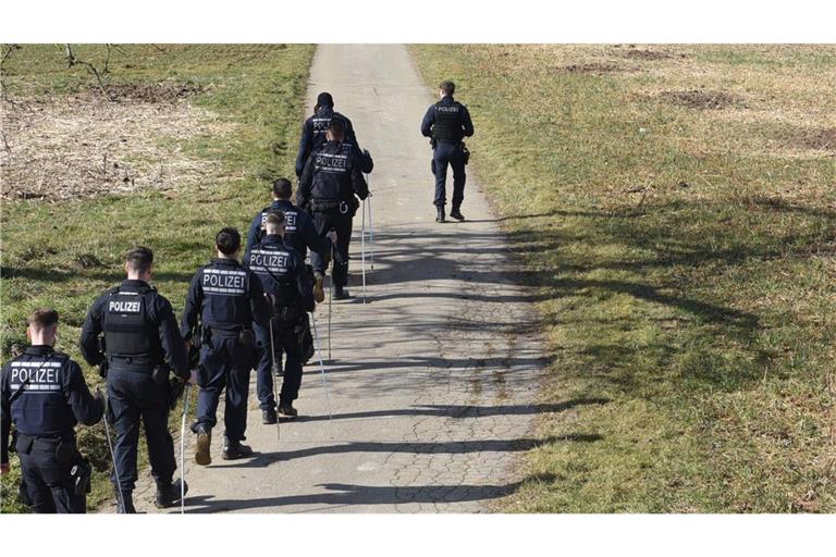 Die Ermittlungen der Polizei laufen.