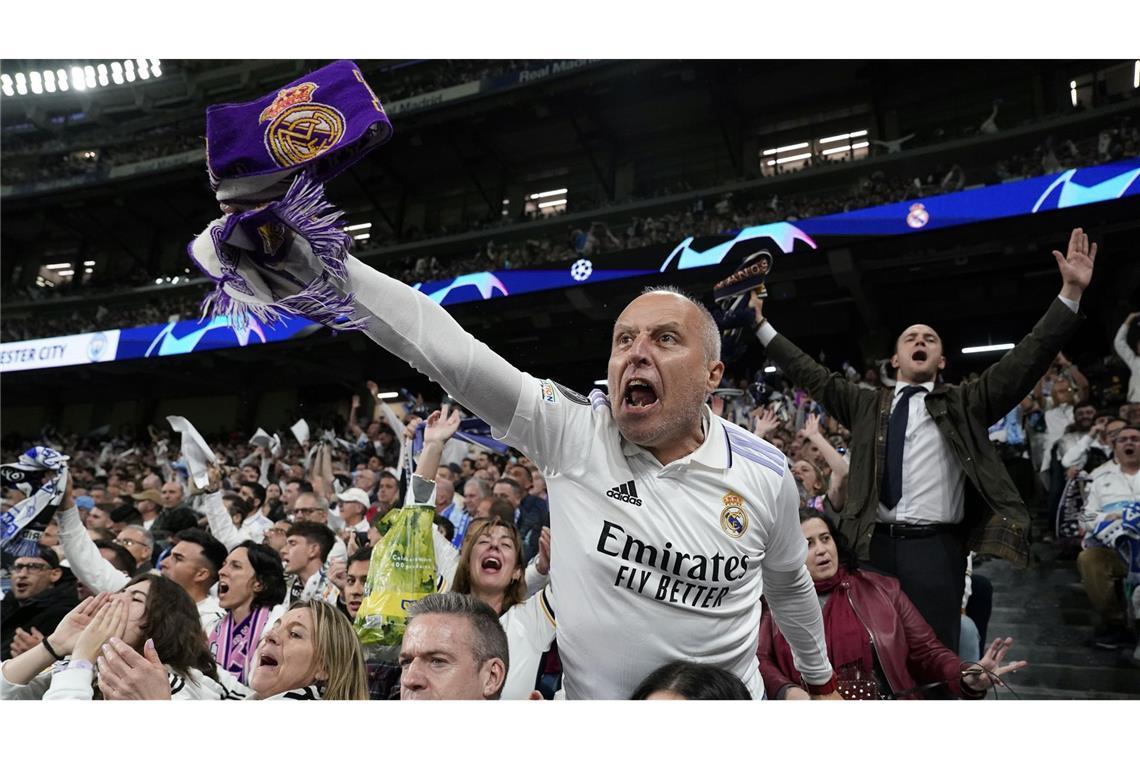 Die Fans im Estadio Santiago Bernabéu in Madrid sahen eine hochklassige Partie.