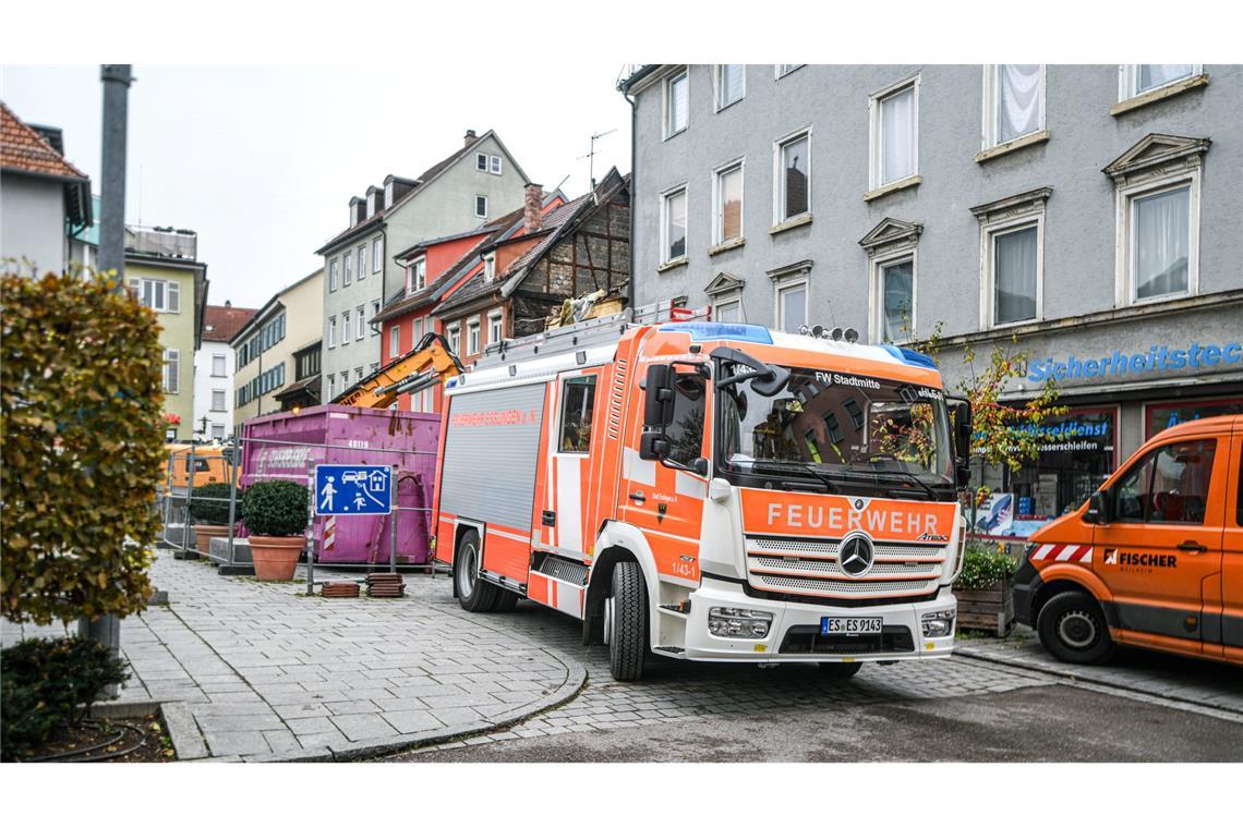 Die Feuerwehr musste noch einmal ausrücken. (Foto-aktuell)