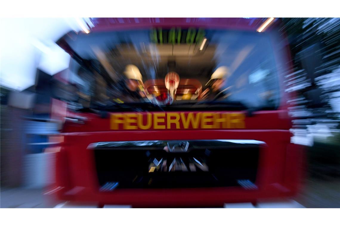 Die Feuerwehr war im Einsatz – Mitarbeiter hatten den Brand aber schon gelöscht.