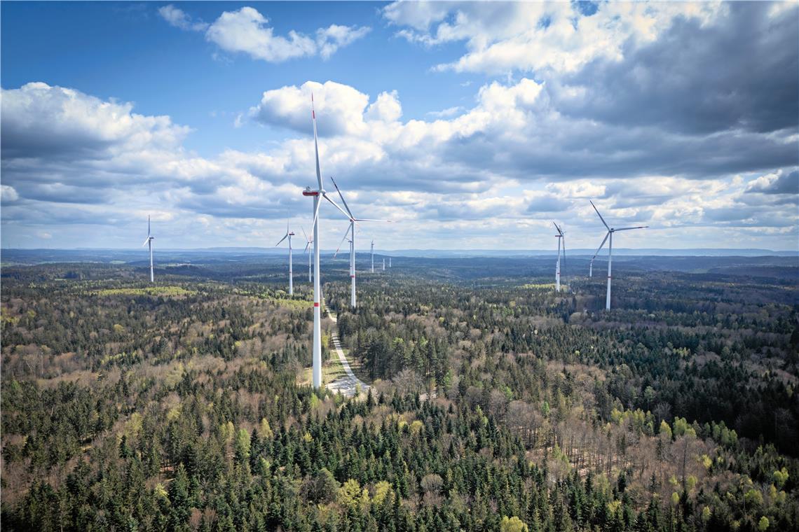 Die Gemeinde könnte bis zu 7.000 Euro jährlich durch den Windpark bekommen. Symbolbild: Alexander Becher 